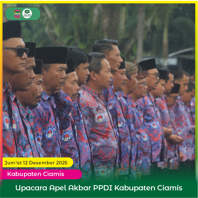 Upacara Apel Akbar PPDI Kabupaten Ciamis